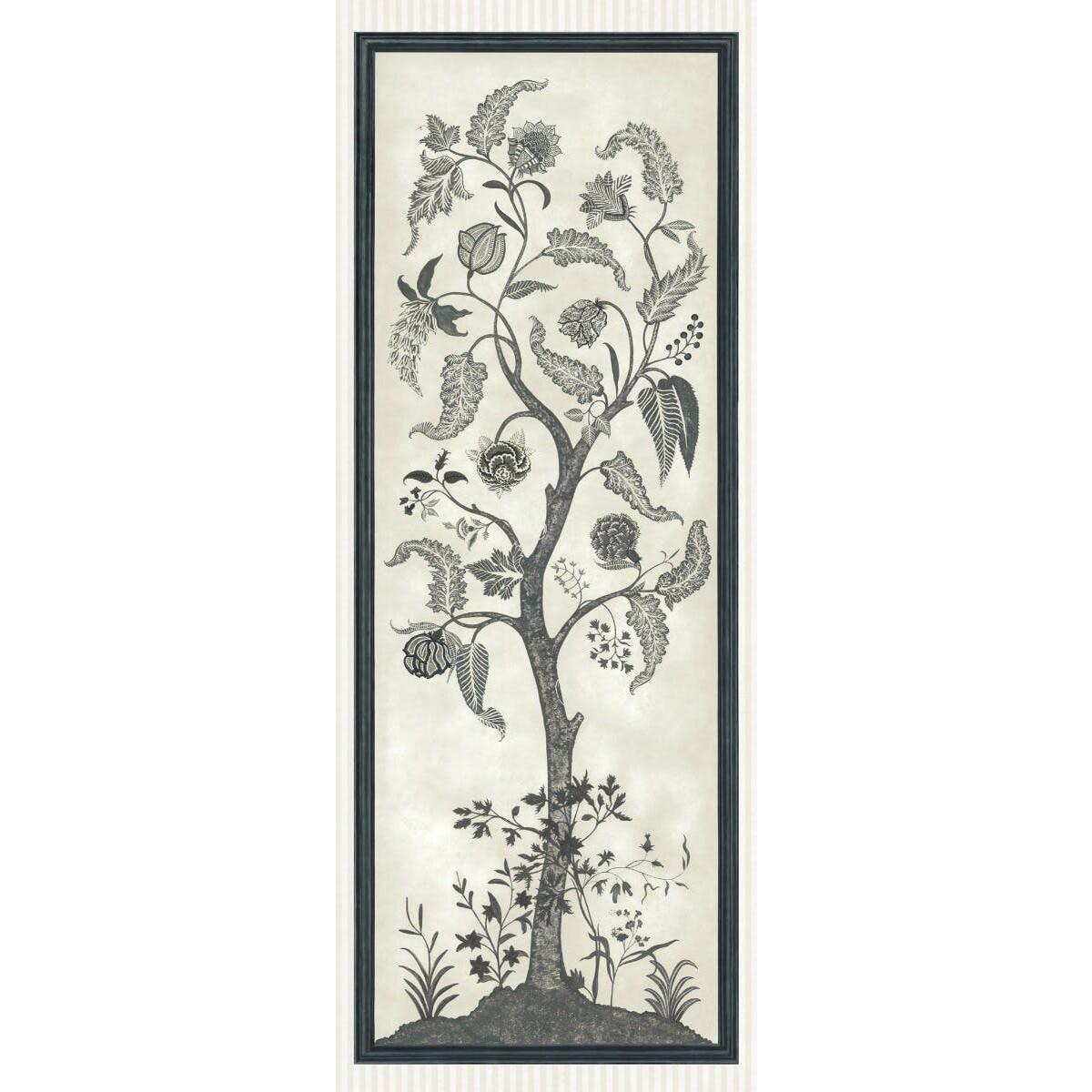 Cole & Son Trees Of Eden/Paradise Charcoal & Parchment Wallpaper