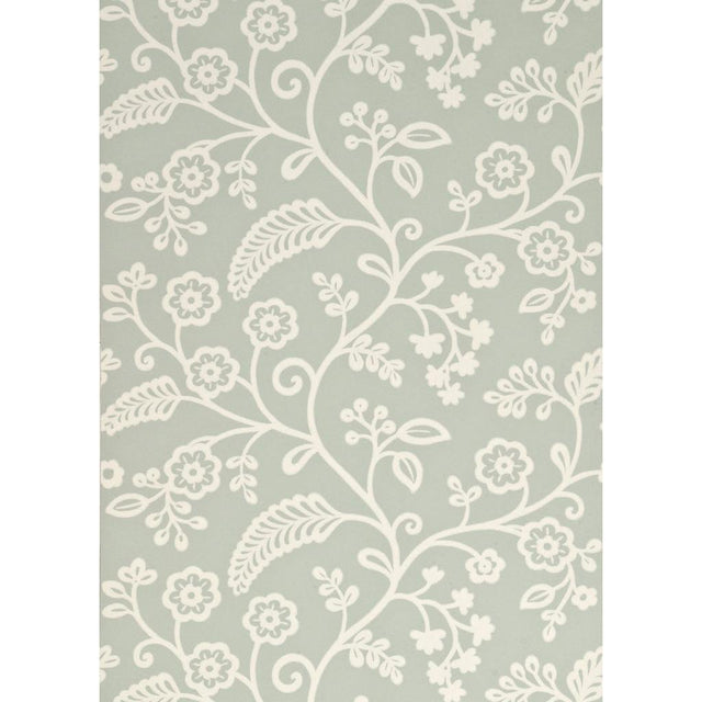 Baker Lifestyle DENBURY AQUA Wallpaper
