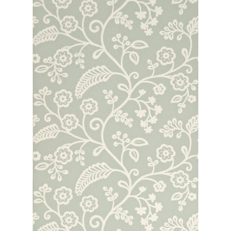 Baker Lifestyle DENBURY AQUA Wallpaper