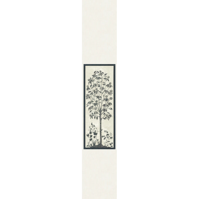 Cole & Son TREES OF EDEN/LIFE CHARCOAL & PARCHMENT Wallpaper