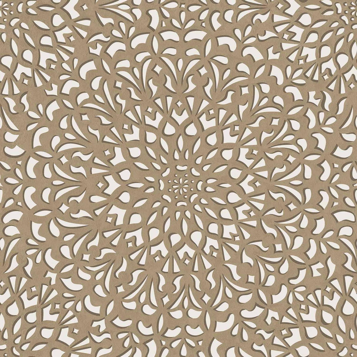 Cole & Son MEDINA GILVER & PARCHMENT Wallpaper