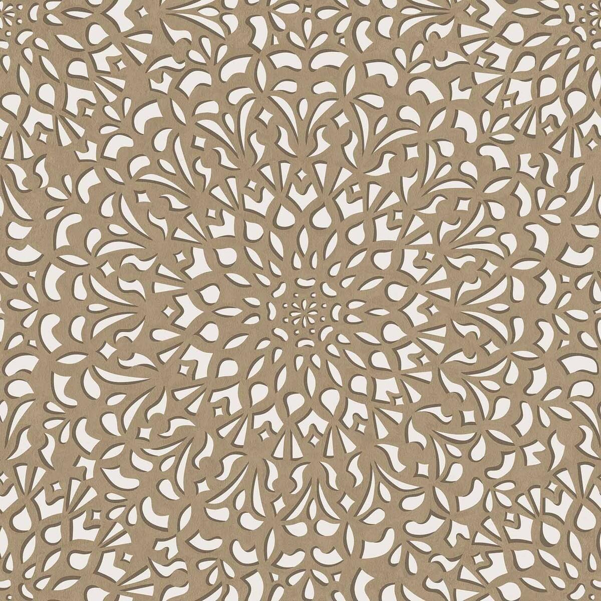 Cole & Son Medina Gilver & Parchment Wallpaper
