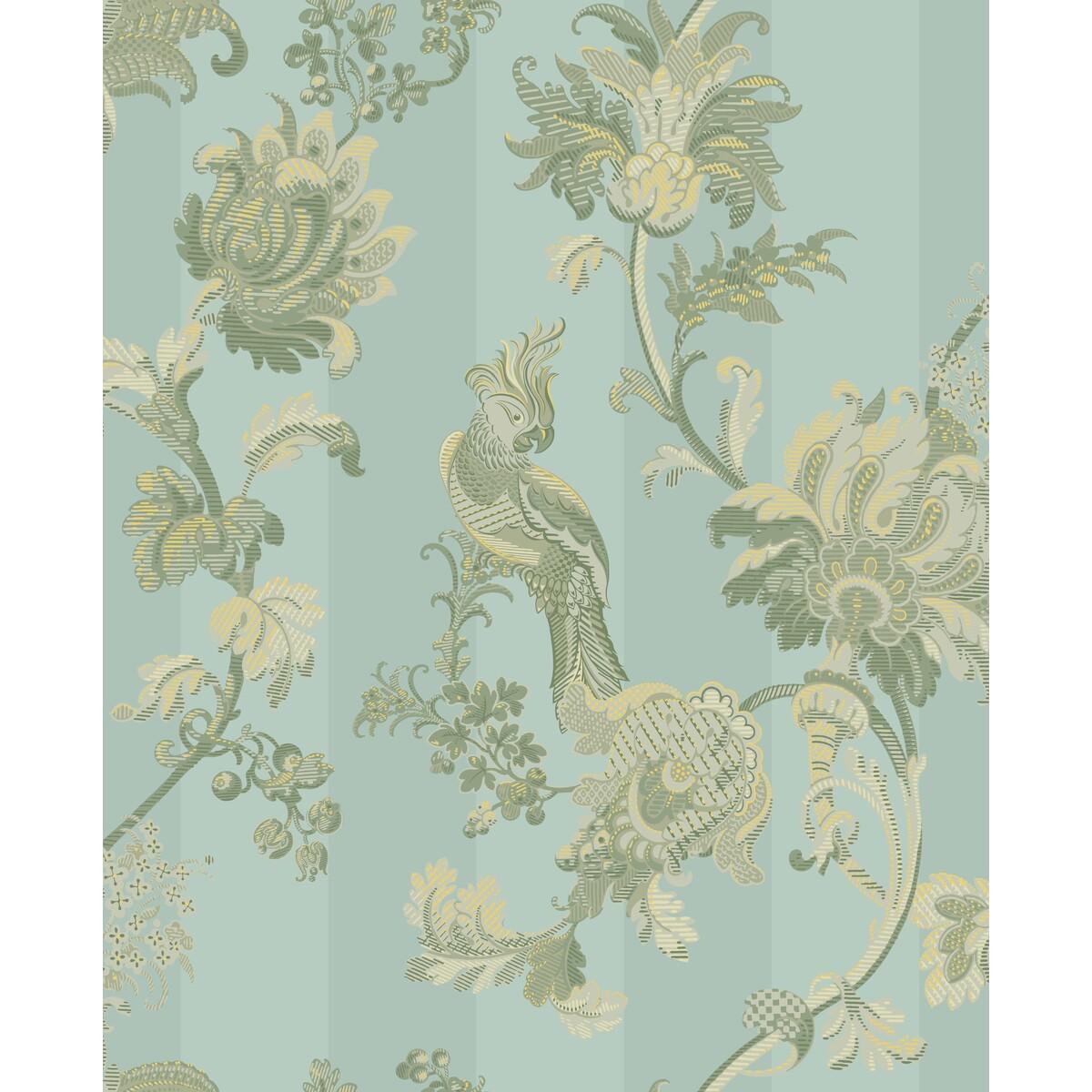 Cole & Son Zerzura Duck Egg & Olive Wallpaper