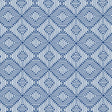Schumacher Amazing Maze Indoor/Outdoor Ocean Fabric