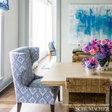 Schumacher Amazing Maze Indoor/Outdoor Sand Fabric