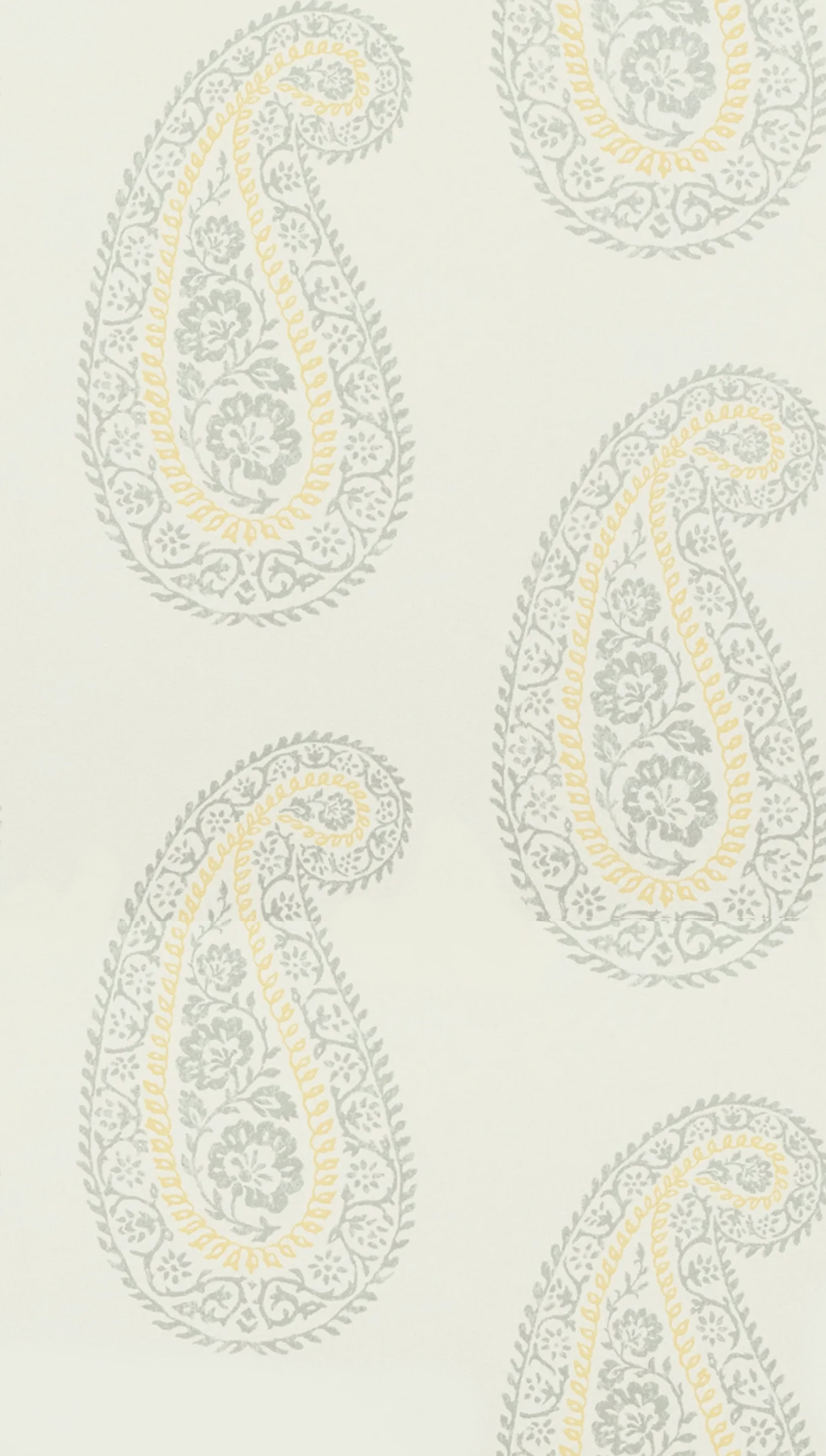 Baker Lifestyle MADIRA GREY/YELLOW Wallpaper