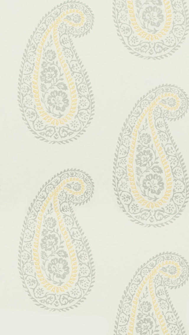 Baker Lifestyle MADIRA GREY/YELLOW Wallpaper