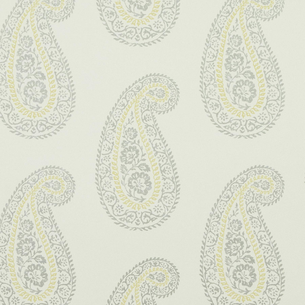 Baker Lifestyle MADIRA GREY/YELLOW Wallpaper