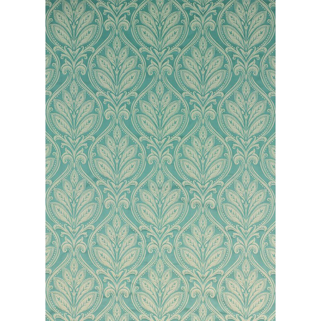 G P & J Baker RYECOTE DAMASK AQUA Fabric