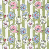 Kasmir Watch The Birdie Kiwi Fabric