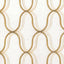 Kasmir Wavefront Gold Fabric