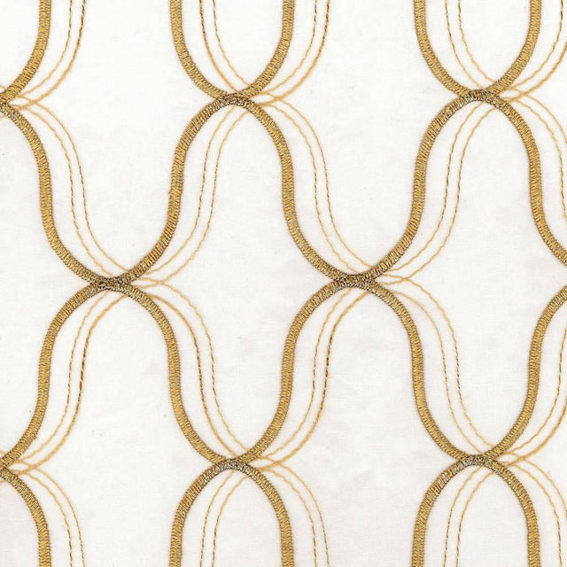 Kasmir Wavefront Gold Fabric