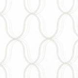 Kasmir Wavefront White Fabric