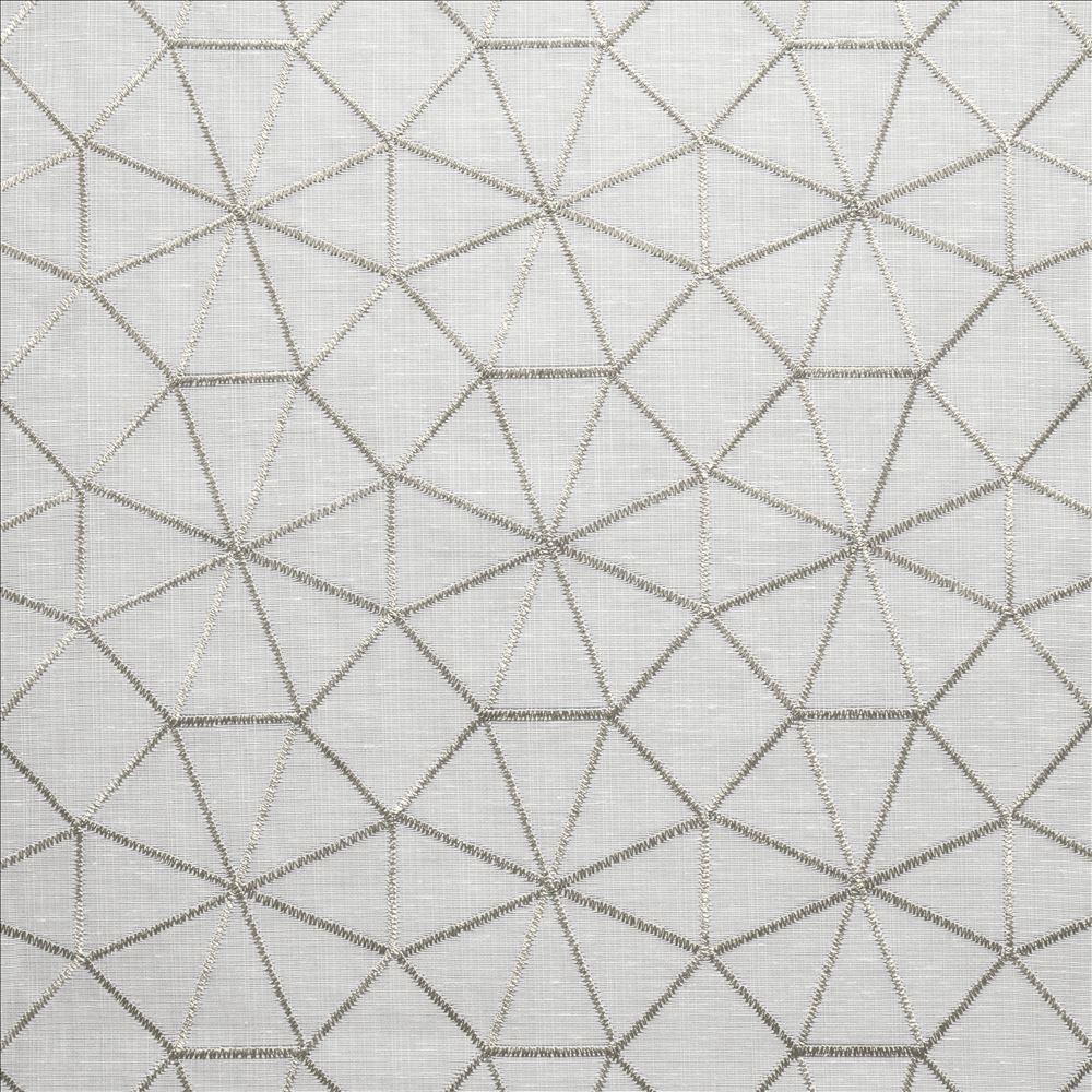 Kasmir Webwork Silver Fabric