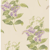 Cole & Son MADRAS VIOLET OLIVE & LAVENDER Wallpaper