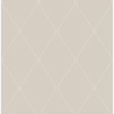 Cole & Son LARGE GEORGIAN ROPE TRELLIS PUTTY Wallpaper