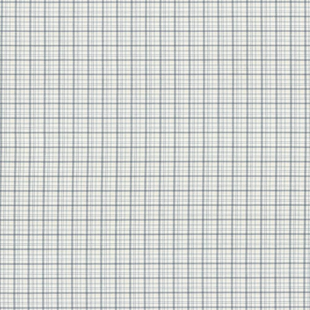 Kasmir Willow Plaid Denim Fabric