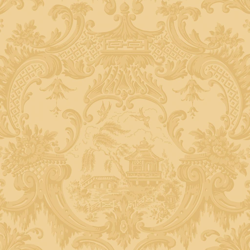 Cole & Son CHIPPENDALE CHINA YELLOW Wallpaper