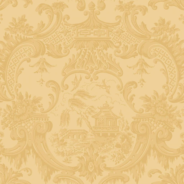 Cole & Son CHIPPENDALE CHINA YELLOW Wallpaper