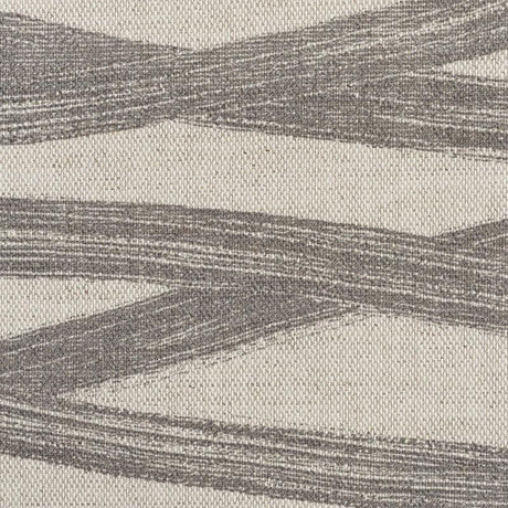 Schumacher Brushstrokes Charcoal Fabric