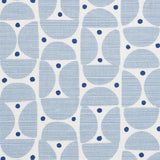 Schumacher Mezza Luna Sky Fabric