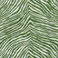 Schumacher Iconic Zebra Green Fabric