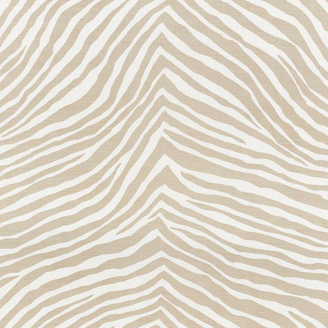 Schumacher Iconic Zebra Natural Fabric