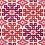 Schumacher Palmetto Print Valentine Fabric