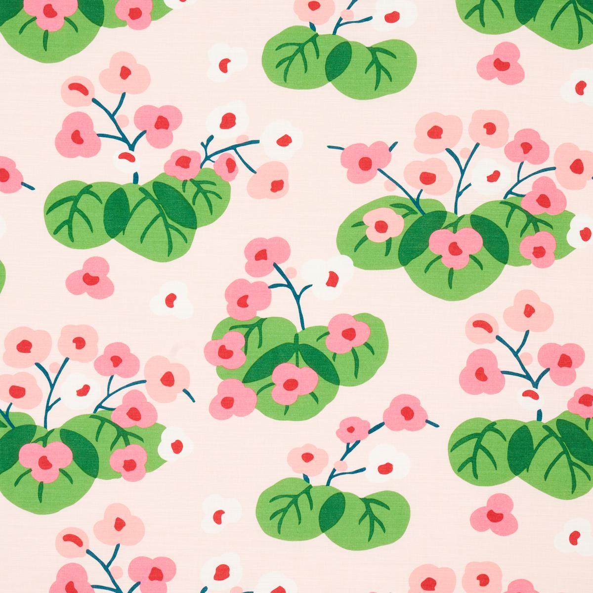 Schumacher Saku Pink Fabric