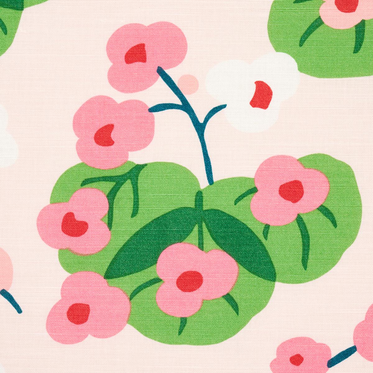 Schumacher Saku Pink Fabric