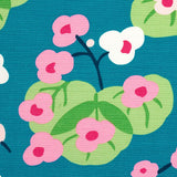 Schumacher Saku Peacock Fabric