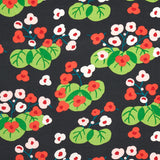 Schumacher Saku Soft Black Fabric