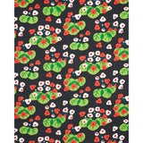 Schumacher Saku Soft Black Fabric