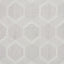 Schumacher Tortuga Embroidery Grey Fabric