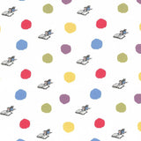 Kasmir Wondercrump Spot Rainbow Fabric