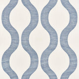 Schumacher Ondata Blue Fabric