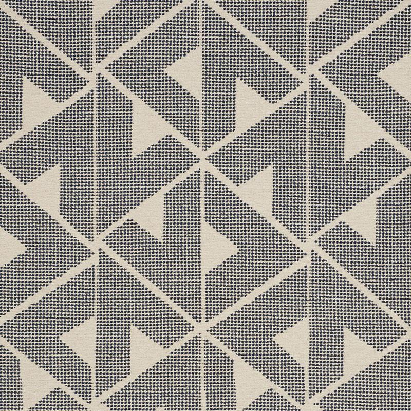 Schumacher Sierra Indigo Fabric