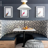 Schumacher Sierra Indigo Fabric