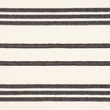 Schumacher Dune Stripe Black Fabric