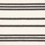 Schumacher Dune Stripe Black Fabric