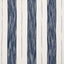 Schumacher Arroyo Stripe Indigo Fabric
