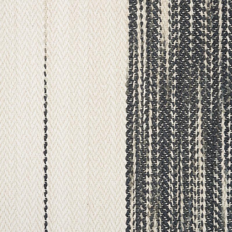 Schumacher Arroyo Stripe Charcoal Fabric