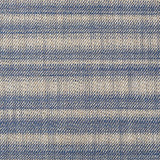 Schumacher Petra Stripe Indigo Fabric