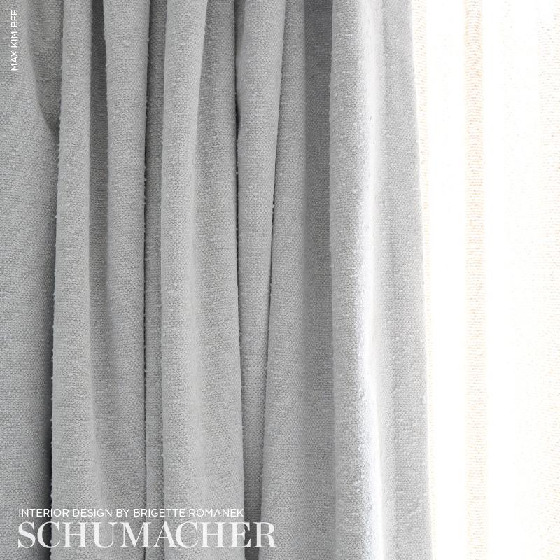 Schumacher Artisanal Boucl Dove Fabric