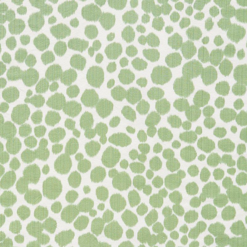 Schumacher Zoe Green Fabric