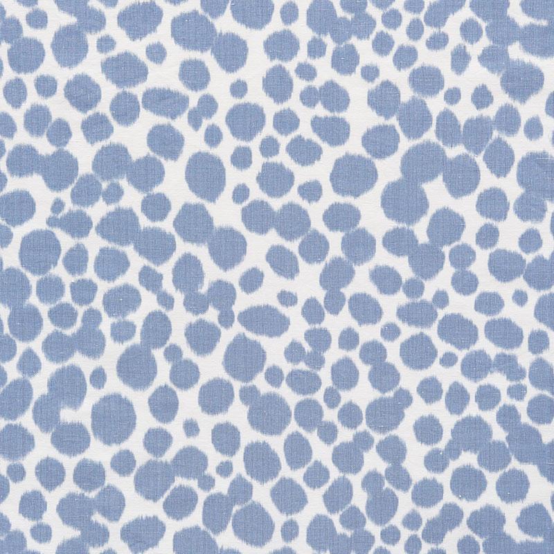 Schumacher Zoe Blue Fabric