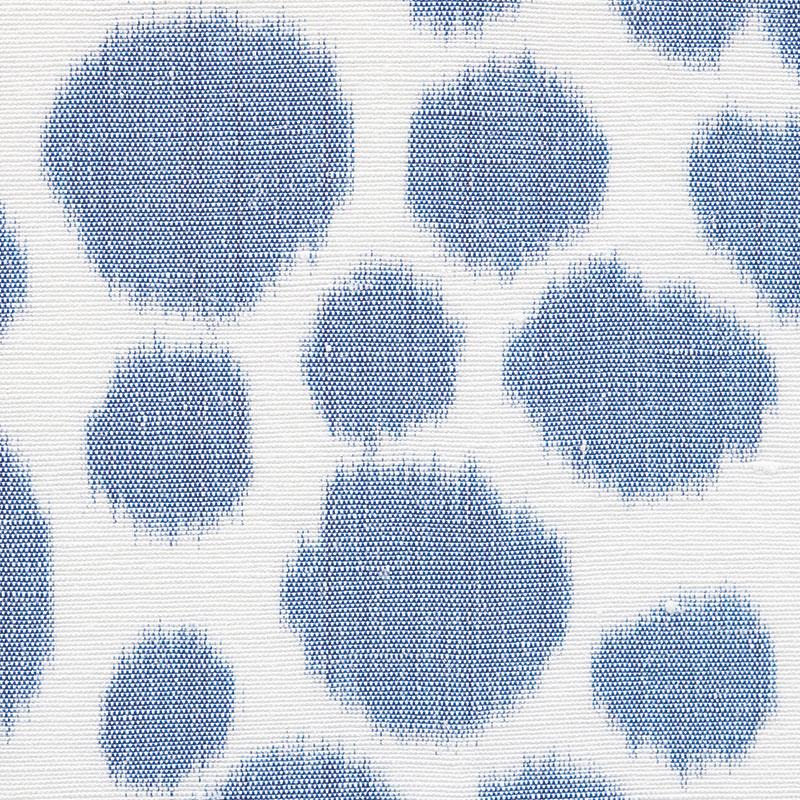 Schumacher Zoe Blue Fabric