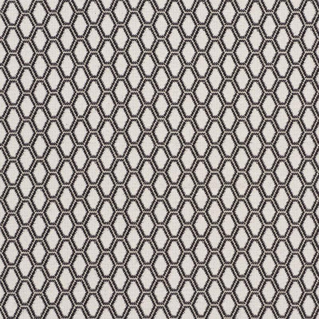 Schumacher Beehive Graphite Fabric