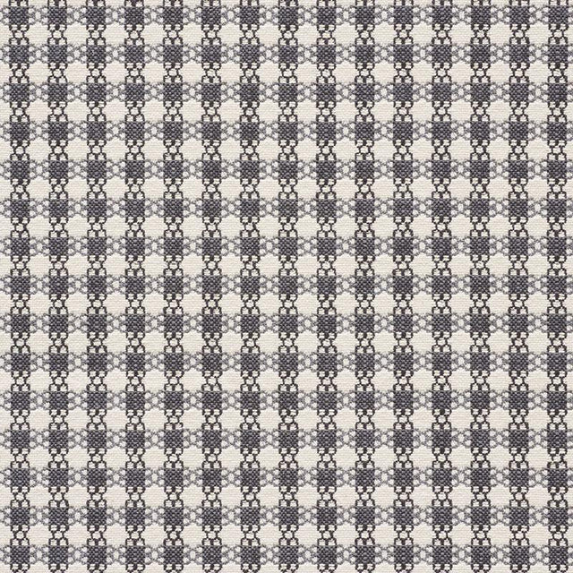 Schumacher Checkmate Graphite Fabric