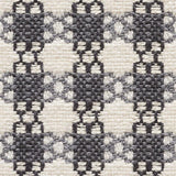 Schumacher Checkmate Graphite Fabric